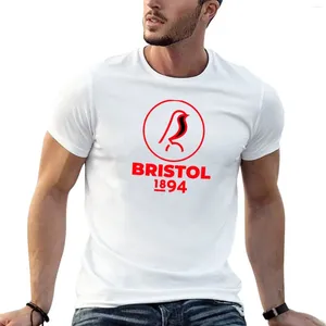 T-shirts pour hommes Bristol City T-shirt vêtements esthétiques T-shirt blanc grande taille pour hommes