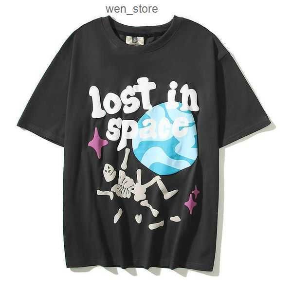T-shirts pour hommes Broken Planet Market T-shirt à manches courtes Lost in Space Fashion Print Y2k 4 517e