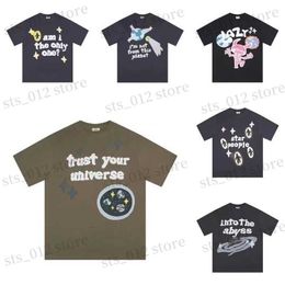 Heren T-shirts Broken Planet Shirt Mannen T Shits Designer T-shirts Europese en Amerikaanse maten Heren Shirt T-shirts Zomer Casual Ronde Hals Korte Mouw T240326