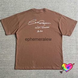 T-shirts hommes Brown Cole Buxton T-shirt Hommes Femmes Cole Buxton Signature Tee Haute Qualité CB Crewne Printemps Été Topsephemeralew