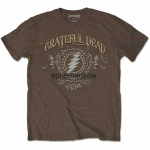 Heren T-shirts Bruin The Grateful Dead Bolt Tee T-shirt Mensephemeralew