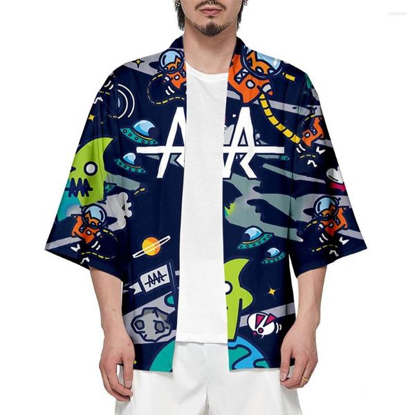 T-shirts pour hommes BSLNXNMA Team Rar Kimono imprimé en 3D été femmes/hommes décontracté à manches courtes Streetwear