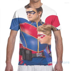 T-shirts pour hommes Bubbles Captain Man et Kid Danger T-shirt pour hommes Femmes All Over Print Fashion Girl Shirt Boy Tops Tees T-shirts à manches courtes