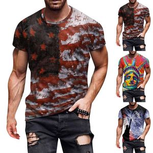 T-shirts voor heren bulk t-shirt grote en lange shirts voor mannen 3xlt korte dag casual digitale nek mode heren lichtgewicht training menmen's