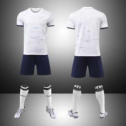 T-shirts voor heren zomerkampspeler Jerseys Quick Dry Club voetbalpak Sportwedstrijd mannen Q240520