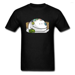 Camisetas para hombre Bun Stamp Collector Casual Black T-shirt Hombres Novedad Diseño de dibujos animados Funny Summer Tee Shirt Camisetas de manga corta Descuento