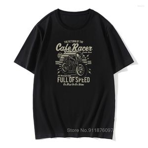 Heren t shirts café racer vol met speed vintage motorcycle shirt retro motorbike auto game t -shirts rijder biker cool t -shirt oversize