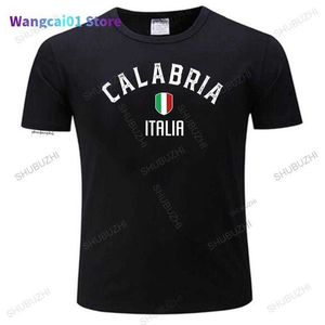 Camisetas para hombre Camiseta de Calabria Italia Camiseta fresca de Calabria Orgullo de vacaciones Recuerdo Italia Italia Destino angustiado Bandera Grunge 0301H23