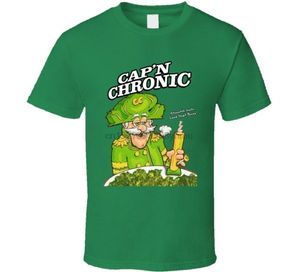 T-shirts T-shirts Cap N Chronic Captain Funny Cereal Parody T-shirt