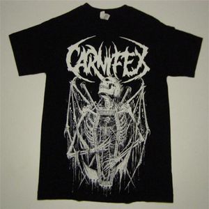 T-shirts hommes Carnifex 2014 NA Summer Tour Riddick T-shirt noir taille S Californie Deathcore278b