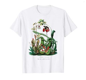 T-shirts pour hommes Chemise de plantes carnivores Vintage Sarracenia Botanical Men Gift Tee