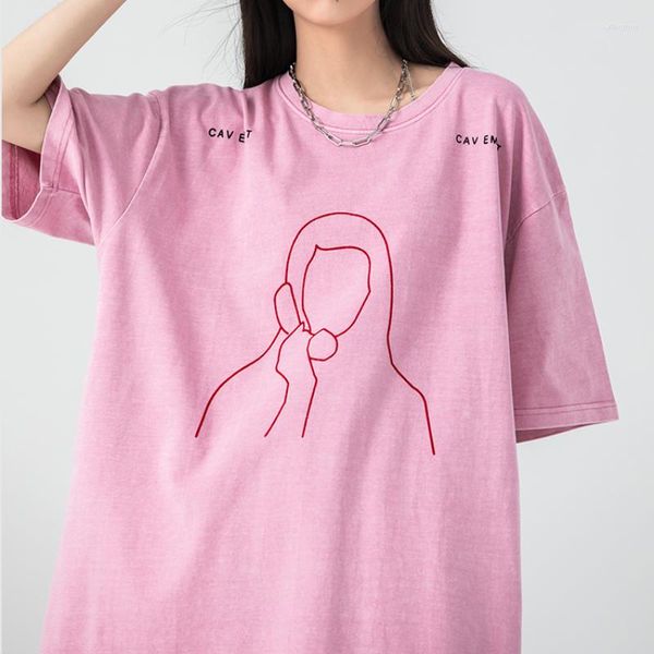 T-shirts pour hommes CAVEMPT C.E T-shirt Homme Femme 1: 1 Schéma de circuit téléphonique imprimé Haut à manches courtes