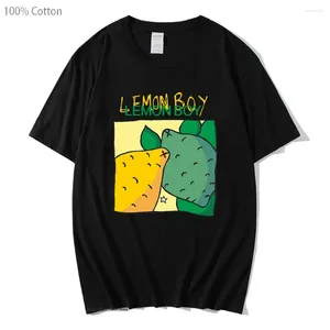 T-shirts masculins cavetown citron boy dessin animé t-shirts pour les fans tshirts graphiques