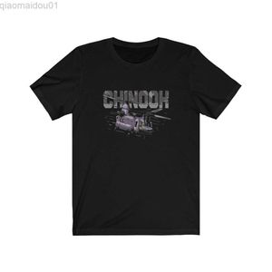 T-shirts pour hommes CH-47 Chinook Tandem Rotor Hélicoptère T-Shirt Nouveau 100% Coton O-Neck Manches Courtes Casual Hommes T-shirt Taille S-3XL L230707