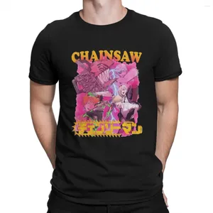 T-shirts pour hommes Chainsaw Man Denji Power Anime Hip Hop T-shirt Warrior Casual Shirt Trucs pour hommes femmes