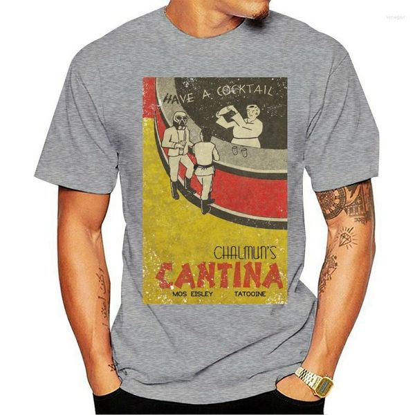 Camisetas para hombre Chalmun'S Cantina Vintage I 2023 camiseta Casual-Star Darth Bar película Wars Vader Retro divertida camiseta personalizada