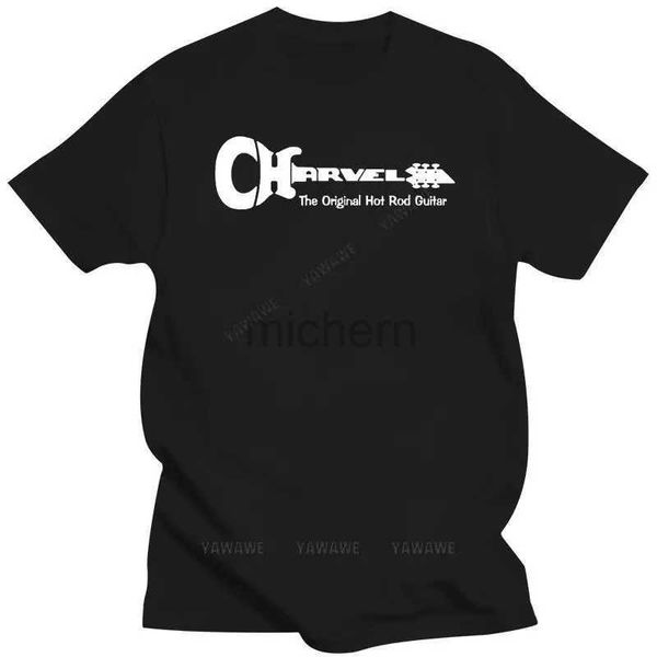 T-shirts masculins Charles Guitar Retro Black Fashion T-shirt taille S 3x T-shirt imprimé direct