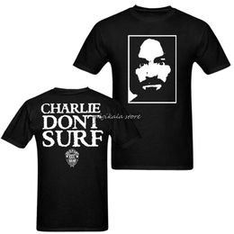 Mannen T-Shirts Charlie Don't Surf Axl Rose 90s Vin T-Shirt Mannen en Vrouwen Tee Big Size S-XXXL J230602