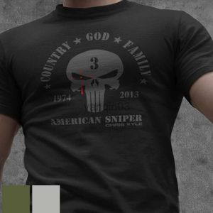 Camisetas masculinas Chris Kyle American Sniper Navy Seals Team 3 Camiseta de las Fuerzas Especiales de EE. UU. Camiseta de hombre de manga corta de algodón de verano THOCHA NUEVA S-3XL J230602