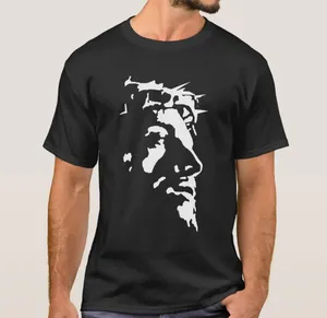 T-shirts pour hommes T-shirt Christ Jesus Head Portrait. Chemise unisexe à manches courtes en coton d'été S-3XL