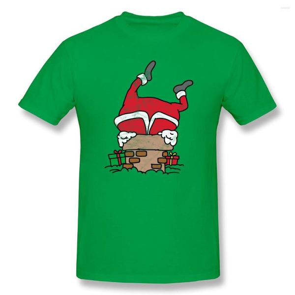 T-shirts pour hommes CHRISTMAS Santa Stock Day T- T-shirt basique à manches courtes Taille européenne