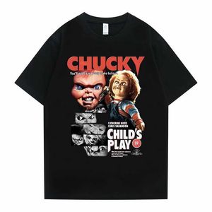 T-shirts pour hommes Chucky You'll It Was Only Make Believe T-shirt Catherine Hicks Chris Sarandon Childs Play Tshirt Hommes Femmes Hip Hop Tees J230602