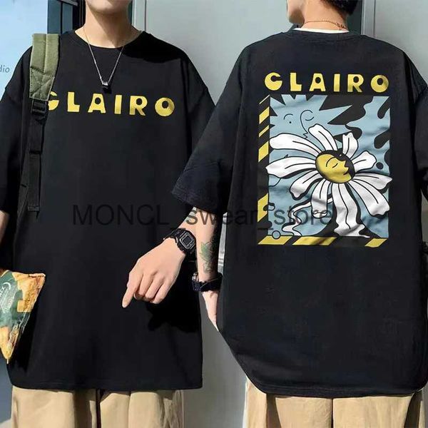 Camisetas para hombres Clairo Summer Tour Camiseta Impresionante Clairo Sling Print Camiseta Clairo Immunity Camisetas Hombres Mujeres Moda Casual Camisetas Manga cortaH24125