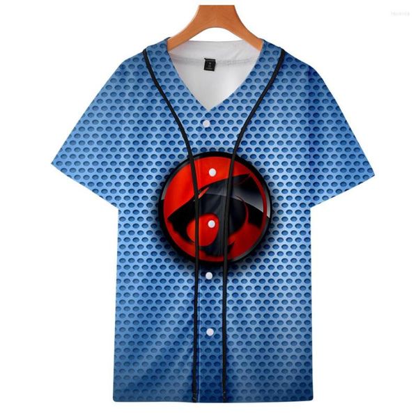 T-shirts pour hommes classique Anime ThunderCats Baseball t-shirt hommes haute couture été loisirs à manches courtes tendance décontracté hauts Te