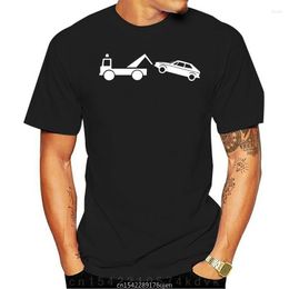 Mannen T Shirts Klassieke Auto Breakdown Humor T-shirt Scirocco Kohpweran Grafische Tees KATOEN O-hals Tops Streetwear Kleding