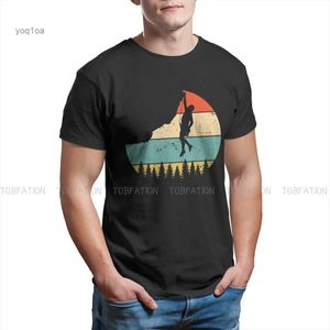 Heren T-shirts Climb Mountain Hipster Polyester T-shirts Rotsklimmen Buitensporten Mannelijke grafische streetwear T-shirt O-hals