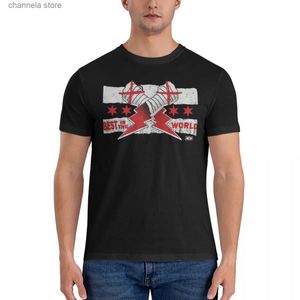 Mannen T-shirts Cm Punk Aew Beste In De Wereld Klassieke Actieve T-Shirt zwarte t-shirt heren lange t-shirts zomer kleding T231204