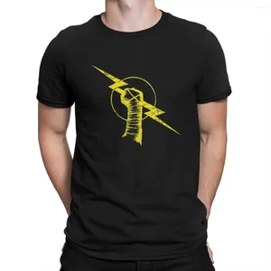 T-shirts pour hommes CM Punk Est T-shirt pour hommes Power Col rond Chemise en coton pur Cadeaux d'anniversaire distinctifs Tops