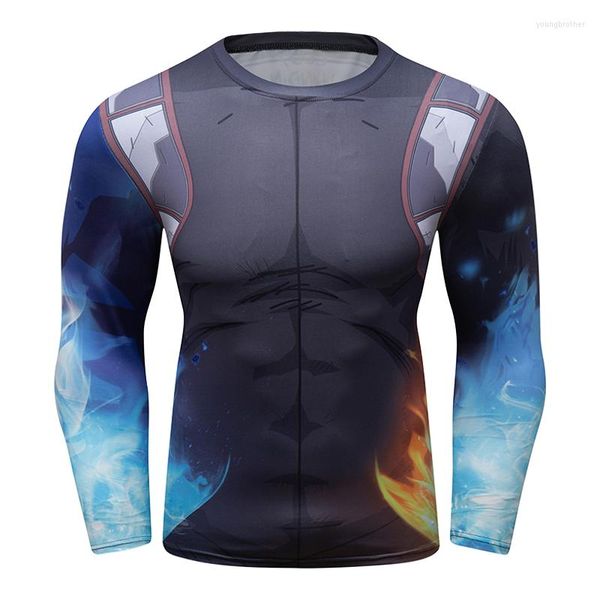 Camisetas de hombre Cody Lundin BJJ MMA manga larga Rashguard impresión Digital Anime camisa para hombres dibujos animados Western Tops personalizar