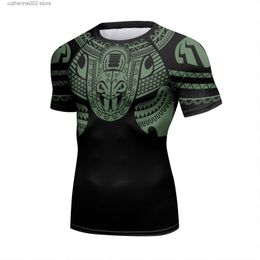 Heren T-Shirts CODY Lundin Designer Mannen Sport T Shirts Custom Polyester Uv Zon Bescherming Zwemmen Rashguard Strakke Workout T Shirts Blouse T230601