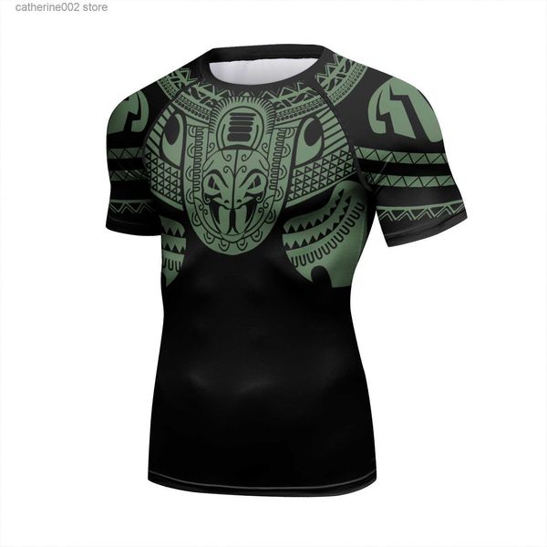 T-shirt da uomo CODY Lundin Designer Uomo T-shirt sportive Custom Poliestere Protezione solare UV Nuoto Rashguard Stretto T-shirt da allenamento Camicetta T230601