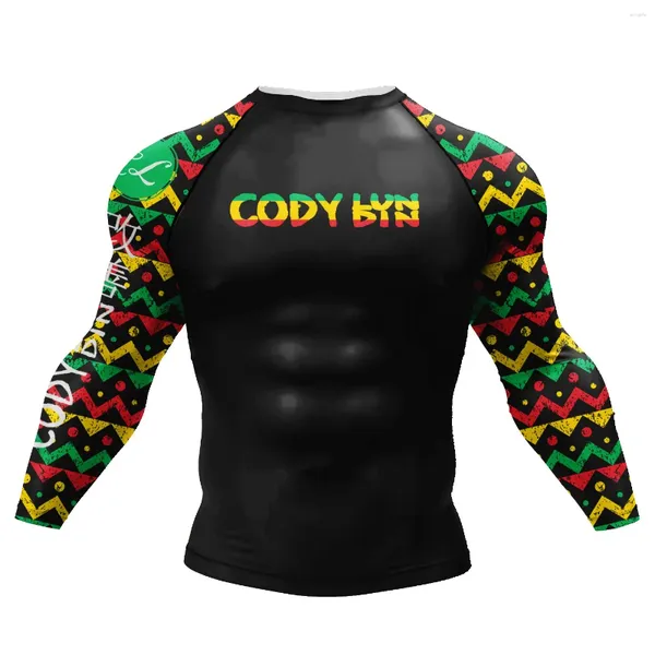 T-shirts pour hommes Cody Lundin Top à manches longues avec protection UV T-shirts Vêtements fabricant Sublimation pour vêtements Swim Rashguard