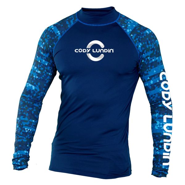 T-shirts pour hommes Cody Lundin Chemise à manches longues pour hommes UPF 50 Protection UV Sweat-shirt de protection solaire pour la randonnée en cours d'exécution Entraînement Swim Surf Rash Gaurd 230926