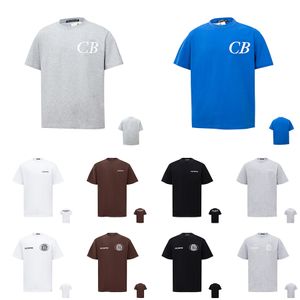 T-shirts hommes Cole Buxton été printemps lâche vert gris blanc noir t-shirt hommes femmes de haute qualité classique slogan imprimé top t-shirt avec étiquette taille européenne S-XL