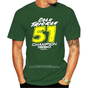T-shirts pour hommes Cole Trickle Days Of Thunder Film Hommes T-shirt noir pour femmes Taille S- 3XL Cool Casual Pride T Shirt Femmes Unisexe 2022 Fas