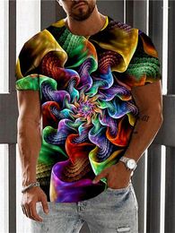 Heren t shirts kleurrijke heren t-shirts o-neck man knappe zomer gekleurde kledingbeweging korte mouw teen sexy harajuku tops cool