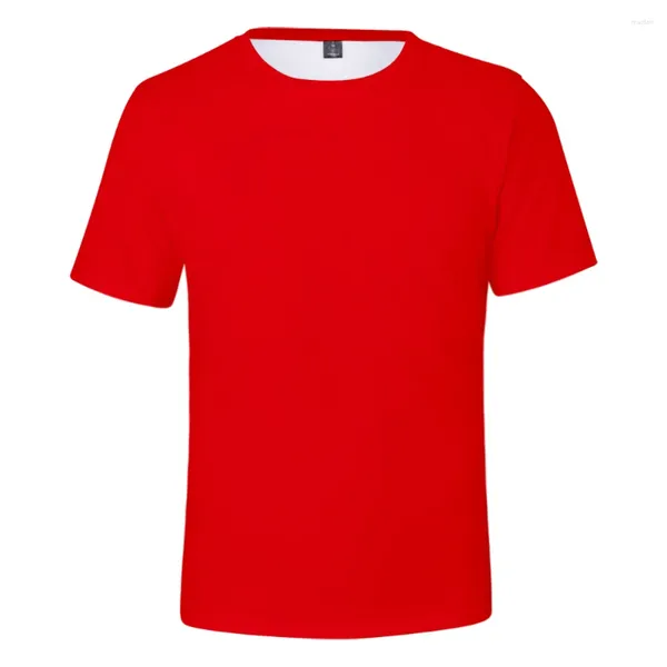 T-shirts pour hommes Chemise dégradé coloré Hommes T-shirt d'été Hommes/Femmes T-shirt Hommes Couleur unie Respirant 3D Bande T-shirts Garçon/Filles T-shirt