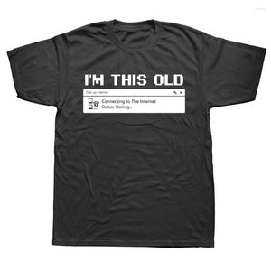 Heren t shirts computer 90s programmeur pc nerd geek grafisch katoen streetwear korte mouw verjaardagscadeaus zomerstijl t-shirt mannen