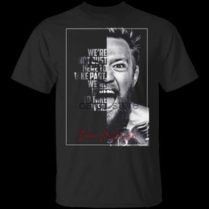 Heren T-shirts Conor McGregor Ultimate Champion 2019 Limited zwart T-shirt S-XXXL J230619