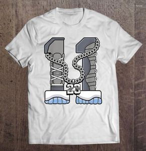 T-shirts pour hommes Cool Grey 11S Tee To Match Number 23 Drip 11 Court Shirt pour hommes Tops T-Shirt Vêtements surdimensionnés