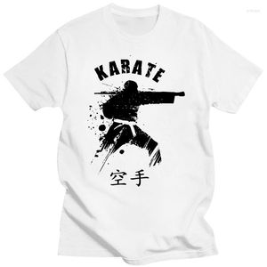 T-shirts pour hommes Cool Karaté Shirt Hommes Image Custom Casual Top Design Arrivée Fashion Round Neck