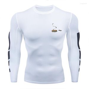 Heren t shirts cool t-shirt snel drogende fitnesskleding jogging shirt sporten strakke training