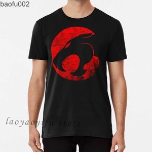 Camisetas para hombres Cool Thunder Cats Camiseta Thundercats Lion Cat Thunder Dibujos animados Anime Tops Vintage Manga Camisetas gráficas Ropa Hombre Camisas W0224