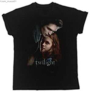 Heren T-shirts Cool Twilight Unisex Ideaal cadeau aanwezig Zwart T-shirt voor jeugd middelbare leeftijd Het oude tee-shirtL2402