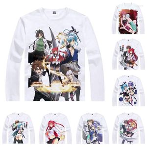 Camisetas para hombre Coolprint Anime Shirt The Testament Of Sister Devil camisetas Multi-estilo de manga larga Mio Naruse Cosplay Motivs Kawaii