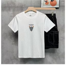 T-shirts pour hommes Corridor High Street College Style à manches courtes Y2Y Top Summer Loose Fit Hip Hop Tendance Impression T-shirt graphique pour hommes